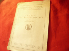 Dimitrie Gusti - Legile Unitatilor Sociale - Ed. Academia Romana 1943, autograf foto