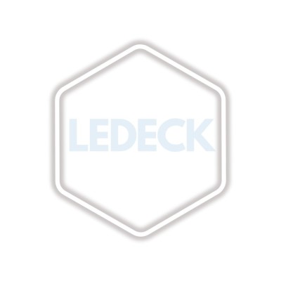 Lumina LED Hexagonala Profesionala Aluminiu , 1 Modul 83x98CM , Service Auto, Detailing, Ateliere, Spatii Comerciale foto