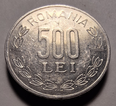 Moneda 500 lei 2000 (#2) foto