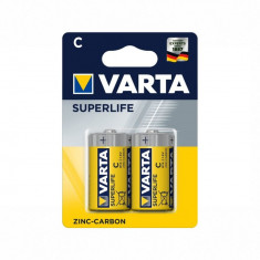 Baterii zinc carbon Varta Superlife C , LR14 2 Baterii / Set foto