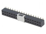 Conector şiruri pini soclu mamă 34 pini verticale 2mm SMT