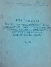 INSTRUCTIA PENTRU TRATAREA TRANSPORTURILOR NEGABARITICE.....