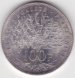 Franta 100 Francs franci 1984, Europa, Argint
