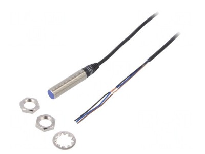 Senzor Inductiv PNP NO 0-4mm M12 IP67 10-30VDC 200mA foto