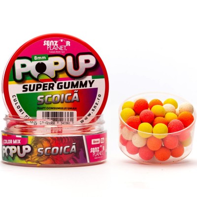 Pop Up Senzor Planet, Scoica, 8mm, 30g foto