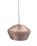 Cumpara ieftin Lustra hartie origami auriu alb 35,5 x 24 cm
