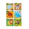 Puzzle din lemn cuburi - Safari 2 x 2