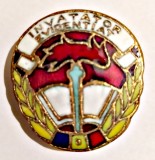 INSIGNA INVATATOR EVIDENTIAT FRUNTAS
