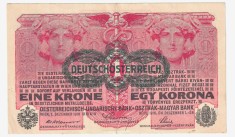 AUSTRO-UNGARIA 1 COROANA EINE KRONE EGY KORONA 1916