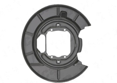 Protectie stropire disc frana Bmw Seria 5 (E39), 01.1996-06.2004 Combi (Touring), Spate, Stanga, metal foto