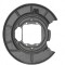 Protectie stropire disc frana Bmw Seria 5 (E39), 01.1996-06.2004 Combi (Touring), Spate, Stanga, metal