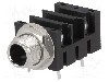 Conector jack, Jack 6,3mm, 2 contacte, mama, AMPHENOL - ACJM-MHDRM