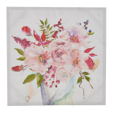 Tablou Pink Flowers 70 cm, Inart