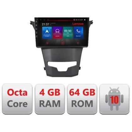 Navigatie Ssangyong Korando 2014-2019 E-1159 Octa Core cu Android Radio Bluetooth Internet GPS WIFI DSP 4+64GB 4G CarStore Technology