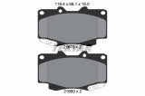 Set placute frana TEXTAR 2168001