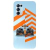 Husa compatibila cu Oppo Find X3 Lite model Formula One Mclaren, Silicon, TPU, Viceversa, Transparent, Carcasa