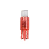 Bec tip LED 12V iluminat bord soclu pl. T5 W2x46d 5buc - Rosu Garage AutoRide, Lampa