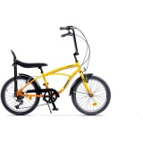 Bicicleta Pegas Strada Mini 7S, 20 inch, galben