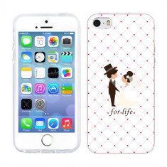 Husa iPhone 5S iPhone 5 Silicon Gel Tpu Model For Life foto