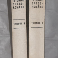 STUDII ISTORICE GRECO - ROMANE ,VOLUMELE I - II de D. RUSSO , 1939