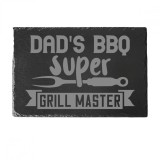 Platou ardezie Dad s BBQ
