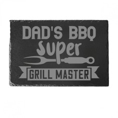 Platou ardezie Dad s BBQ