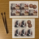 Nicolae Minovici, 150 de ani de la nastere, minicoala de 5 timbre si 1 vinieta 2018 LP 2217b