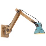 Cumpara ieftin Lampa de perete 25 W, albastru uzat, 96x15x20 cm, E27