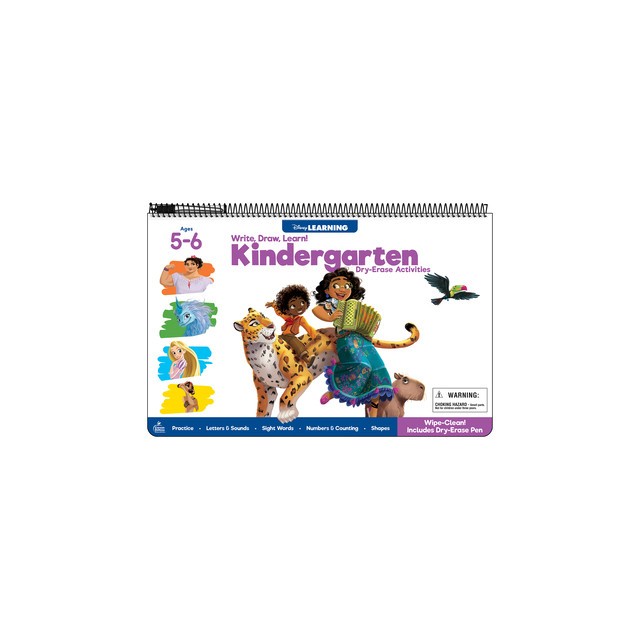 Write, Draw, Learn! Kindergarten Dry-Erase Activities