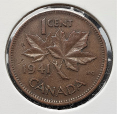 Canada 1 Cent - George VI 1941 foto