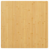 VidaXL Blat de masă, 90x90x4 cm, bambus