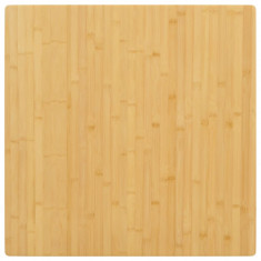 vidaXL Blat de masă, 80x80x1,5 cm, bambus