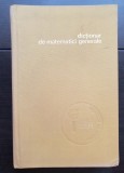 Dicționar de matematici generale - Vasile Bobancu (coord.)