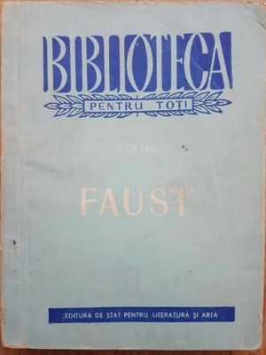 Goethe - Faust foto