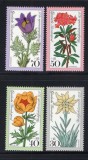 Bundes 1975 - Flori de munte, serie neuzata