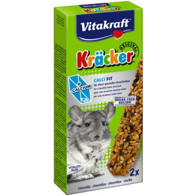 Batoane pentru Chinchilla Vitakraft Calci Fit 112g foto