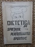 DIETETICA in SPRIJINUL PERFORMANTEI SPORTIVE Uz Intern