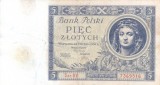 POLONIA 5 zlotych 1930 VF!!!