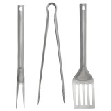 Set ustensile gratar, 3 piese, inox