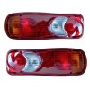 2 x Lampa Lumini Spate cu Priza Lumina Camion Remorca stanga dreapta Becuri 24v