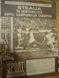 Revista Sport (nr. 3 martie 1988) - Steaua Bucuresti in semifinalele CCE