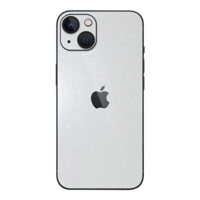 Set Folii Skin Acoperire 360 Compatibile cu Apple iPhone 15 Plus - ApcGsm Wraps Skin Crystal White foto