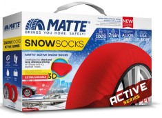 Set 2 x Husa Textila Anti-Derapanta, Marimea L, Matte