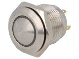 Comutator Anti-Vandalism Galben IP65 2A 36VDC