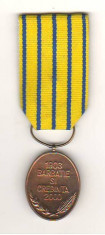 SV * Medalia BARBATIE SI CREDINTA 1903 - 2000 * Insemn de Pace * Pentru Civili foto
