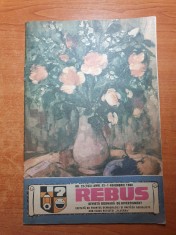 revista rebus 1 noiembrie 1988 - revista de divertisment