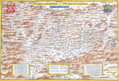 Poster Chorographia Transylvaniae foto