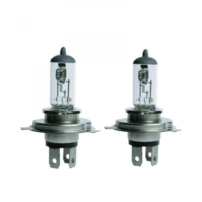 Pachet 2 Becuri Far H4 12V P43T 60 55W Range Power Narva foto