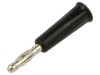 Mufă Banană 4mm 36A Neagră Nichelată