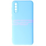 Husa Silicon Albastru Samsung Galaxy A50, Protectie Telefon, High Copy